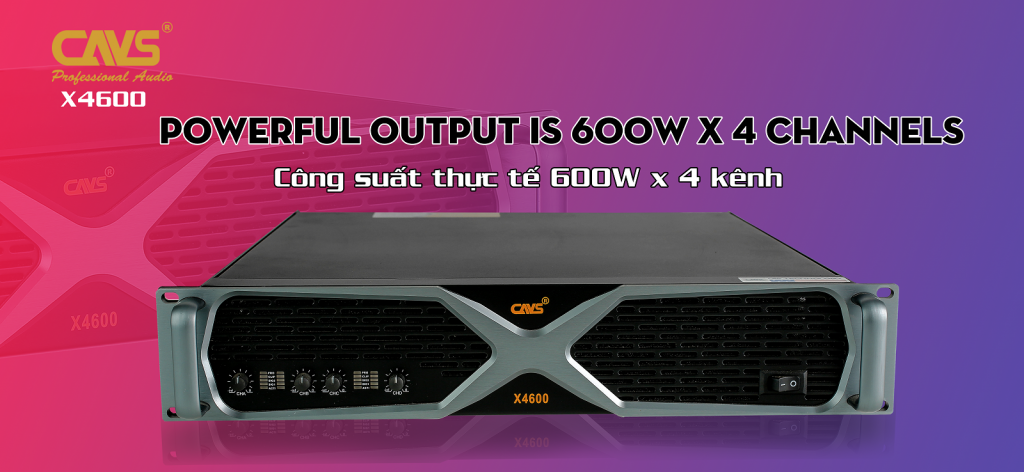 Cục Đẩy Công Suất CAVS X-4600