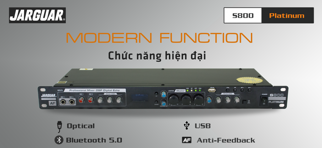 Vang cơ DSP Jarguar S800 Platinum