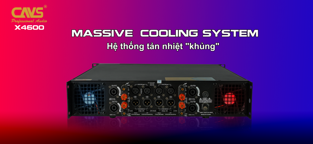 Cục Đẩy Công Suất CAVS X-4600
