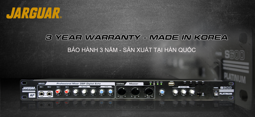 Vang cơ Jarguar S600 Platinum