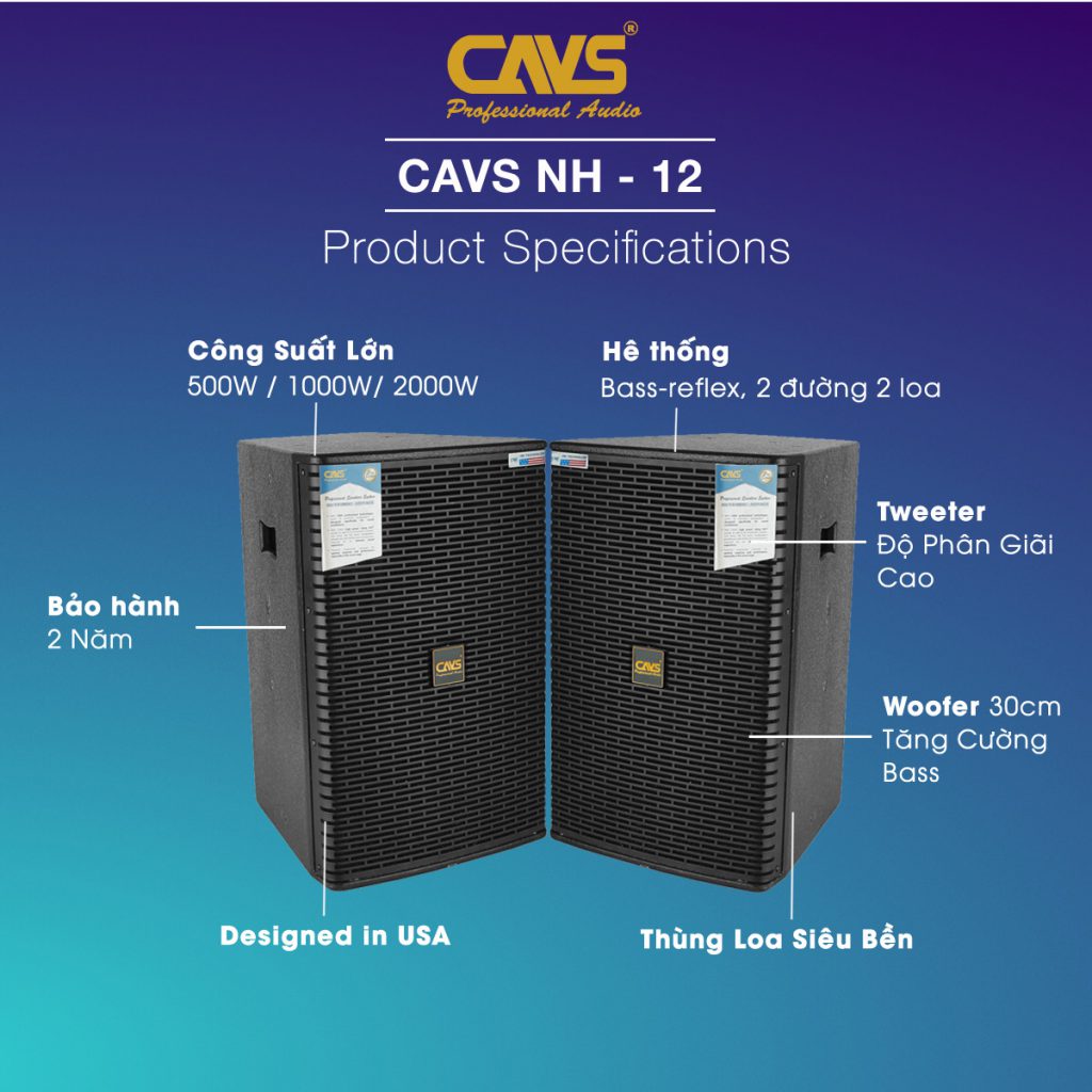 Loa Full CAVS NH12