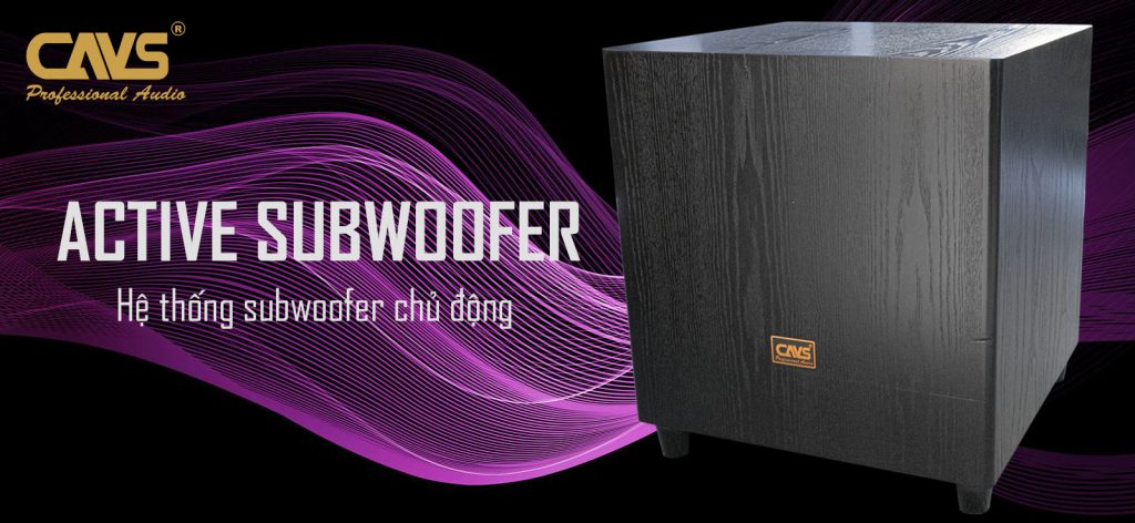 Loa siêu trầm CAVS KL12 (Bass 30cm)