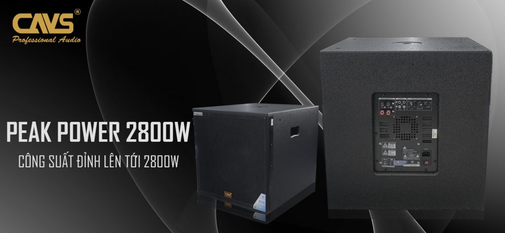Loa siêu trầm CAVS SC715 (Bass 40cm)