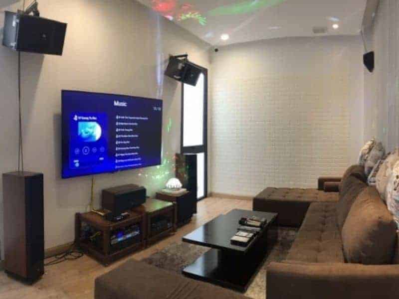 THIẾT KẾ PHÒNG KARAOKE GIA ĐÌNH VÀ HAY NHẤT