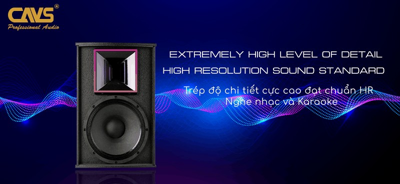 Loa Full CAVS LS712 Sẽ làm Dàn Karaoke Gia Đình Trở Lên Chuyên Nghiệp