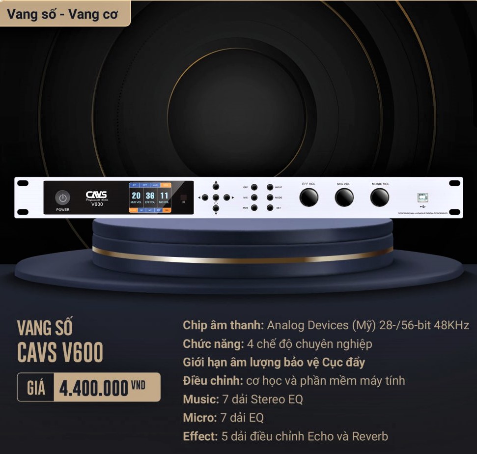Vang So Cavs V600