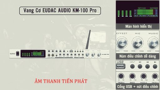 Vang Co Eudac Audio Km 100 Pro Thiet Ke Hien Dai Nho