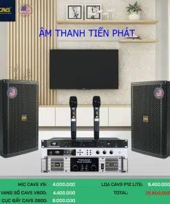 Dàn Karaoke gia đình CAVS H2