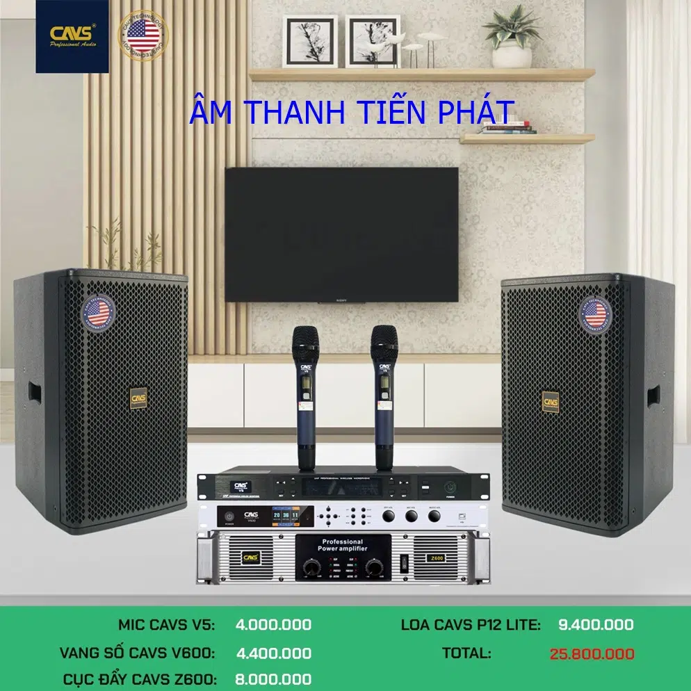 Dàn Karaoke gia đình CAVS H2