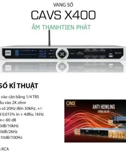 Đánh giá Vàng Số CAVS X400: Bí Quyết Hát Karaoke Hay, Chống Hú Rít | Bán tại Bình Dương