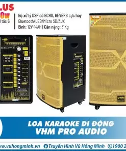 Loa Kéo VHM 158 PLUS Karaoke Di Động Rẻ Nhất Bình Dương